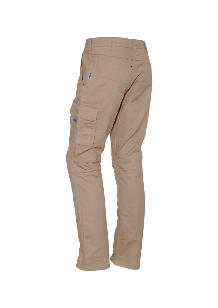 Mens Rugged Cooling Cargo Pant (Stout) - Khaki - Back