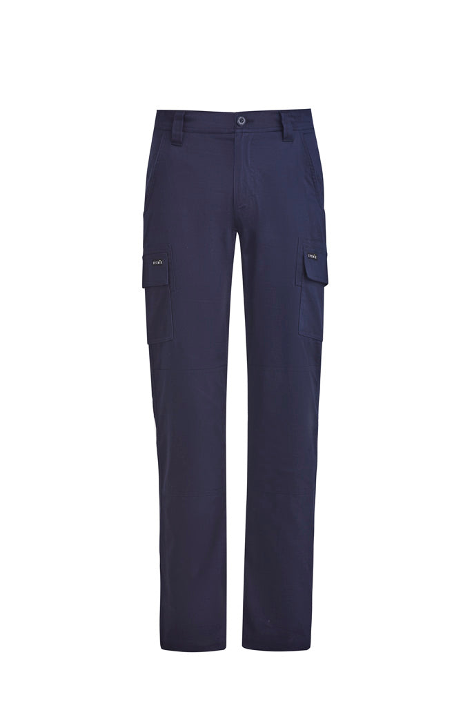 Mens Lightweight Drill Cargo Pant - Navy - Front