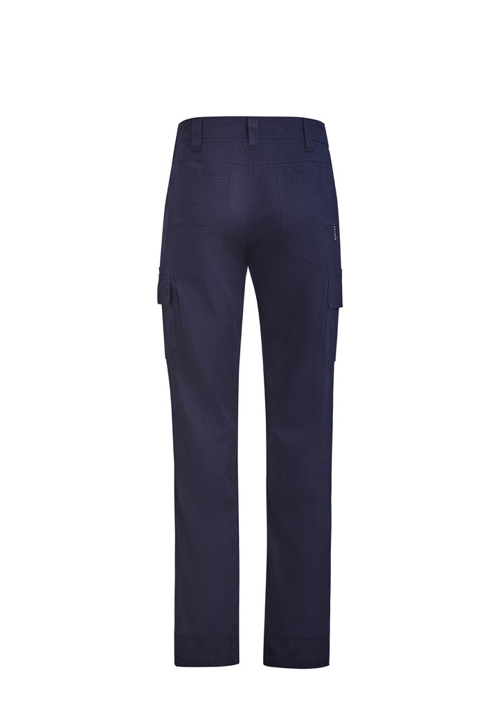Mens Lightweight Drill Cargo Pant - Navy - Back