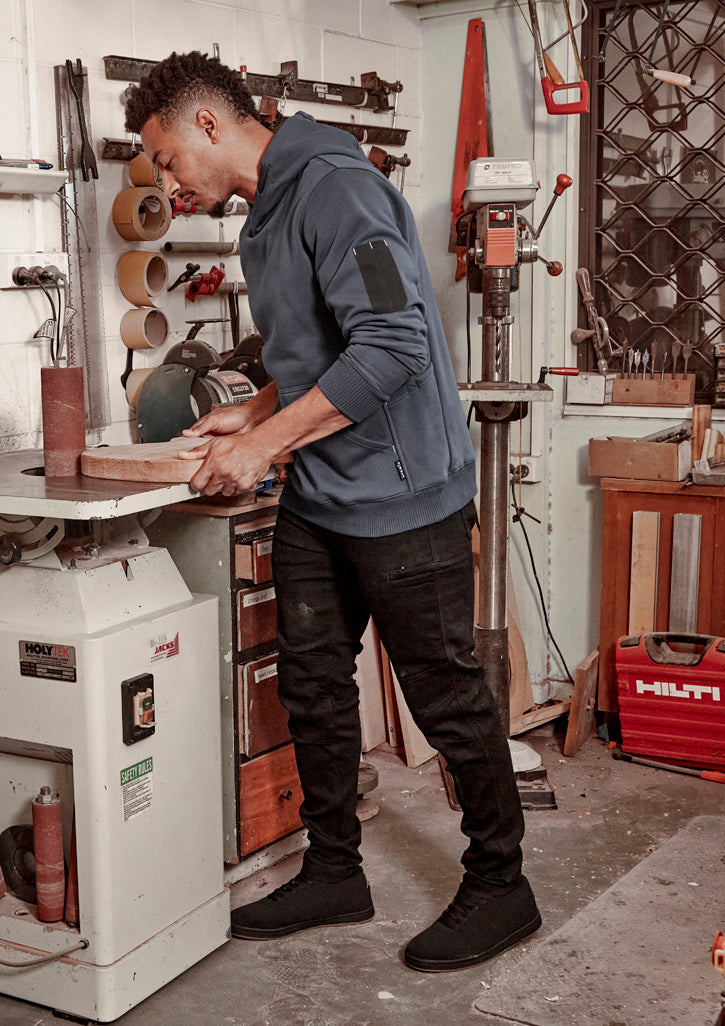 Mens Streetworx Stretch Jean - Black - Model