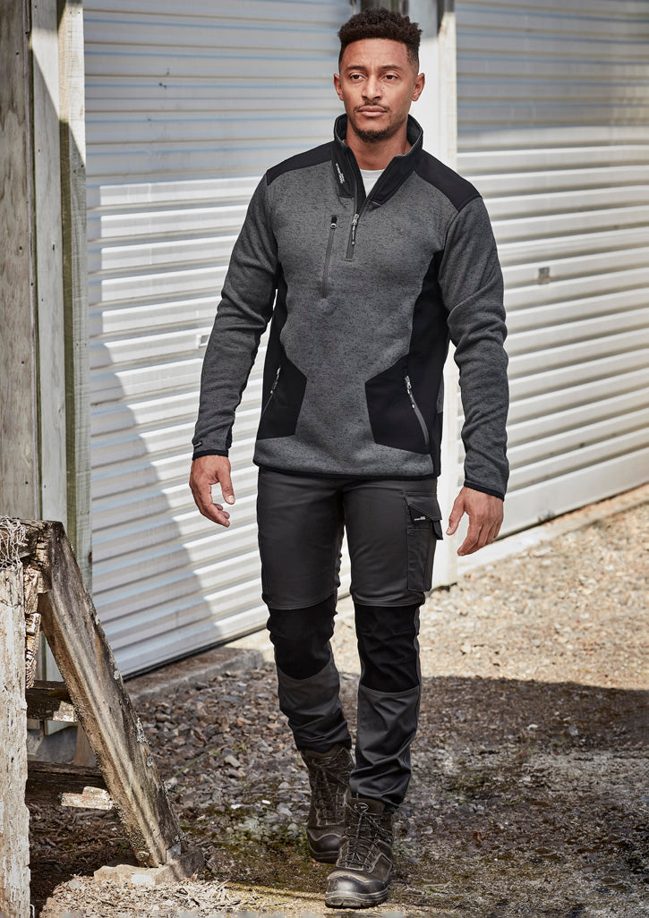 Mens Streetworx Tough Pant - Charcoal - Model