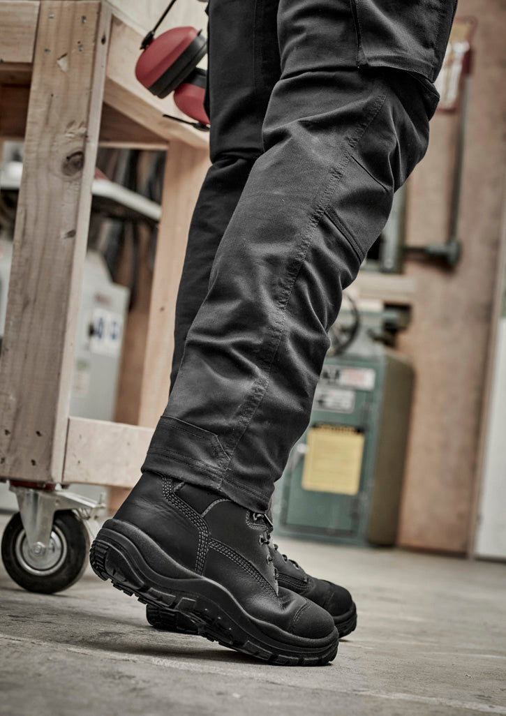Mens Rugged Cooling Stretch Pant - Black - Model