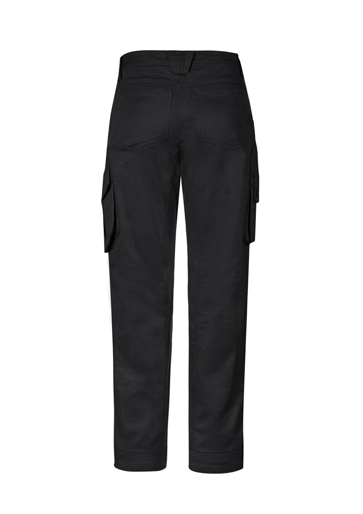 Mens Rugged Cooling Stretch Pant - Black - Back