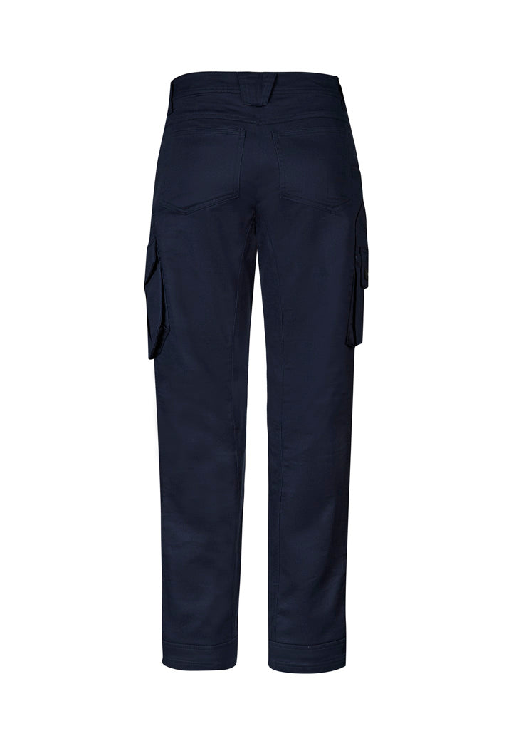 Mens Rugged Cooling Stretch Pant - Navy - Back