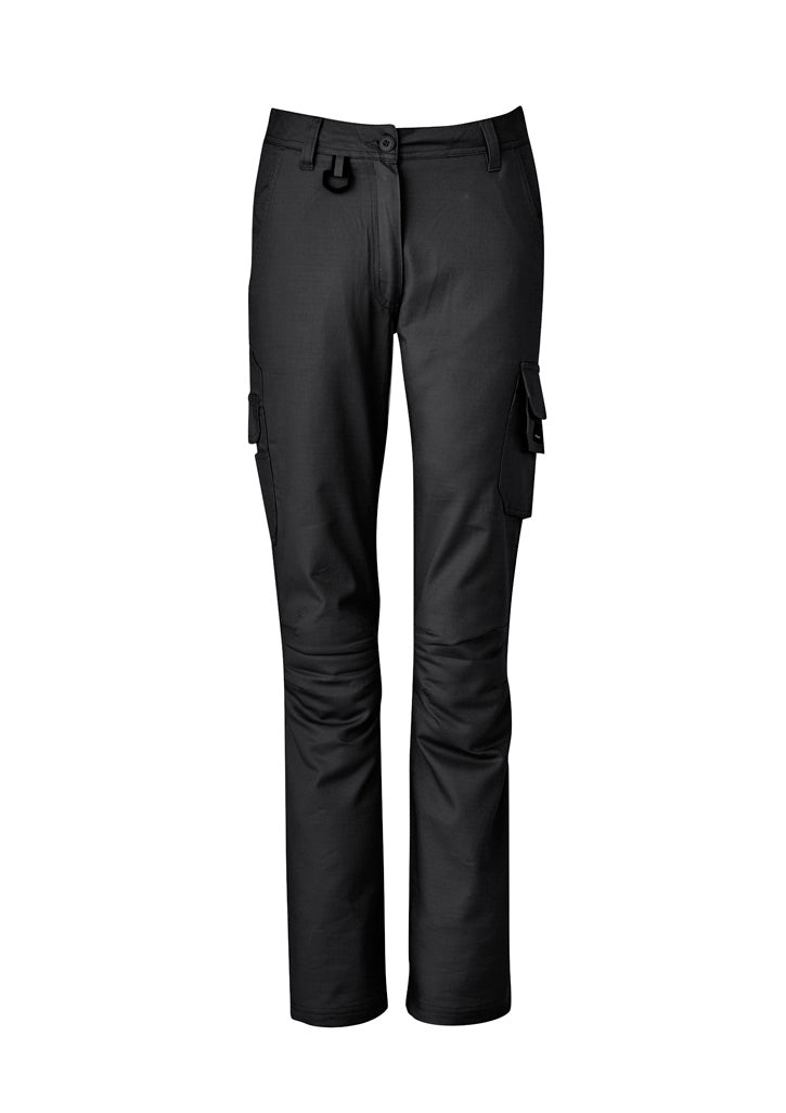 Womens Rugged Cooling Cargo Pant - Black - Front