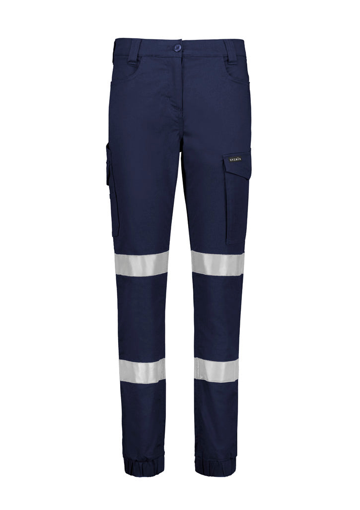 Womens Essential Stretch Taped Cargo Pant - Cuffed 4
