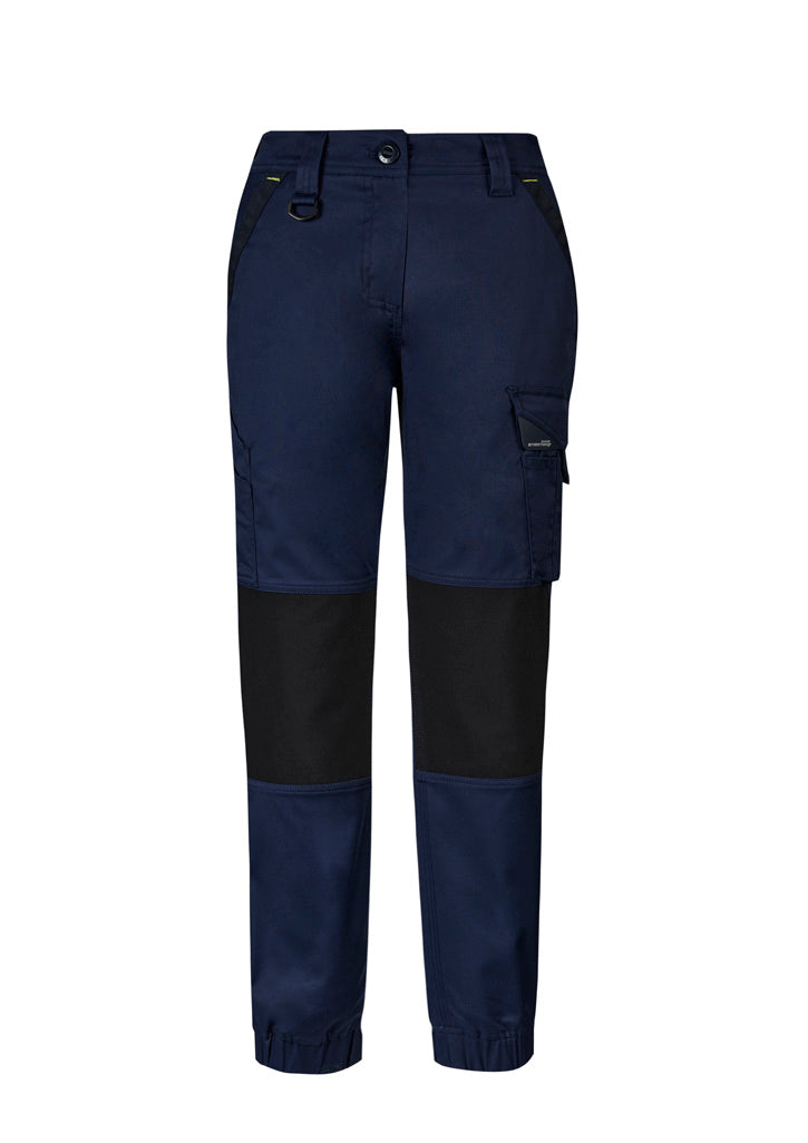 Womens Streetworx Tough Pant - Navy - Front