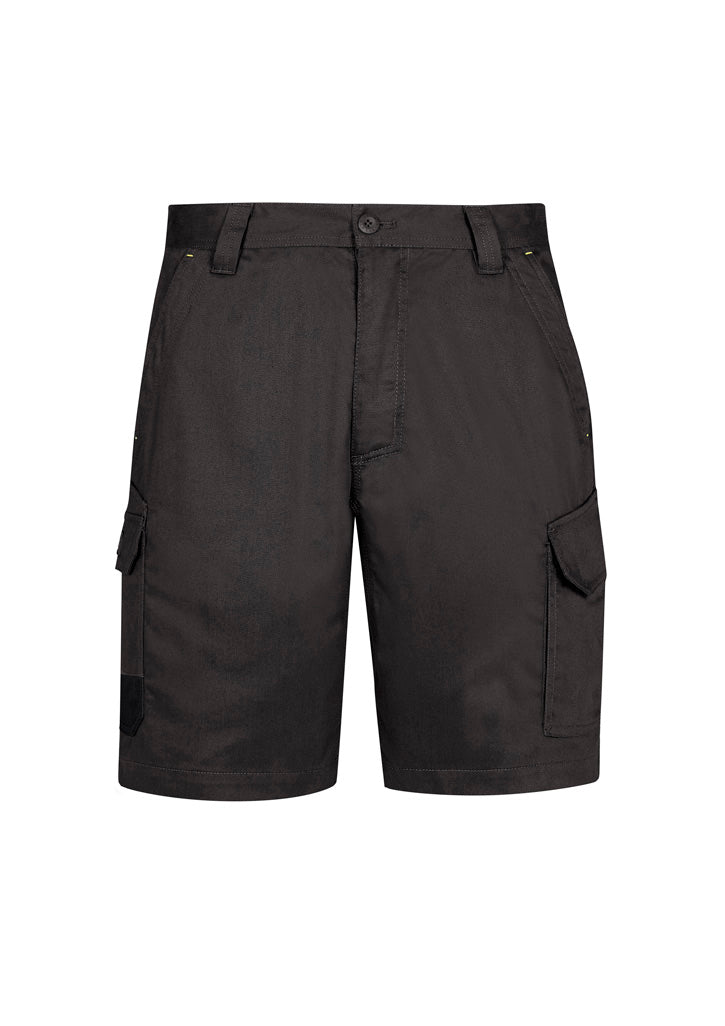 Mens Summer Cargo Short - Charcoal - Front