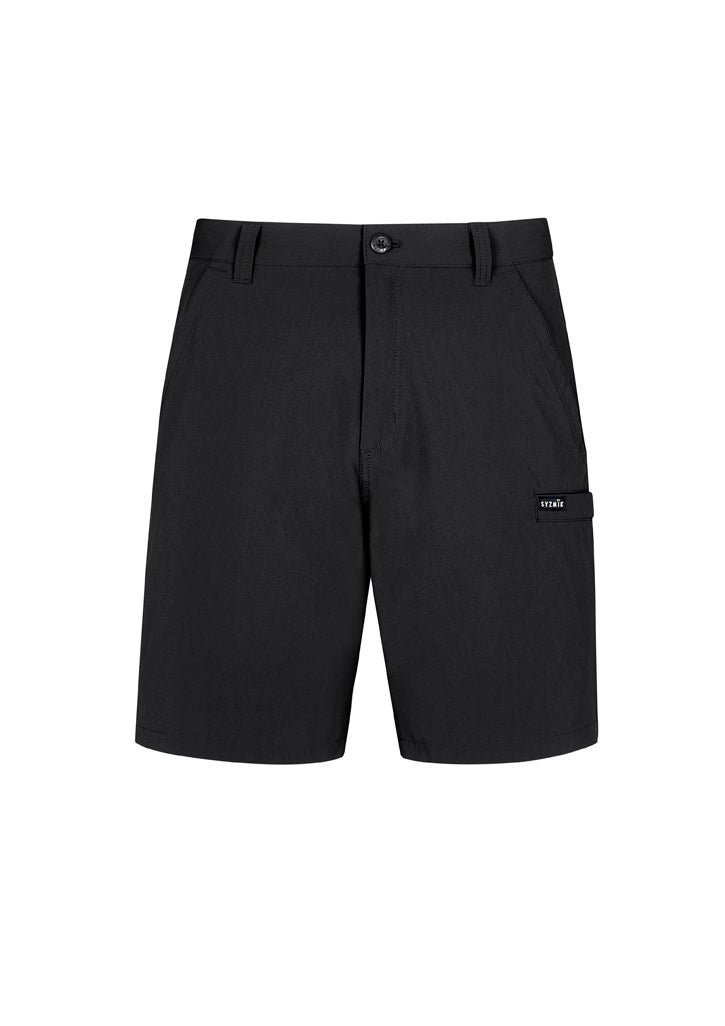 Mens Lightweight Outdoor Short - Black - Front