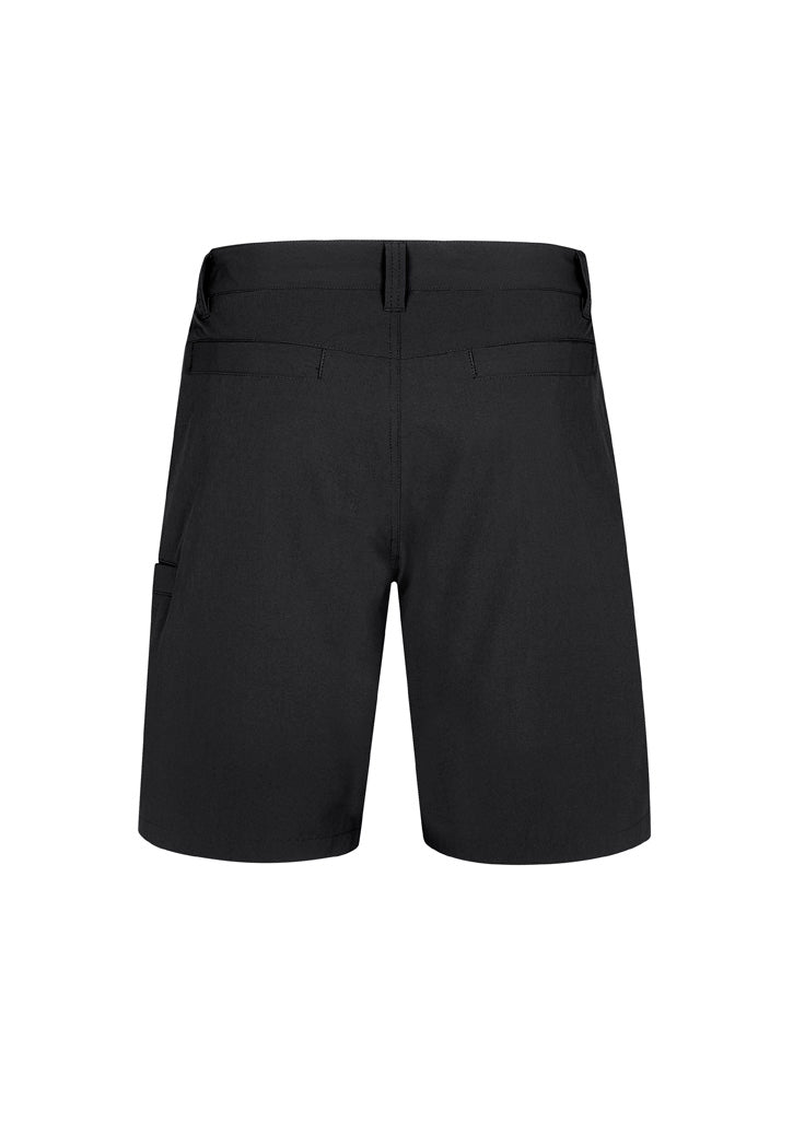 Mens Lightweight Outdoor Short - Black - Back