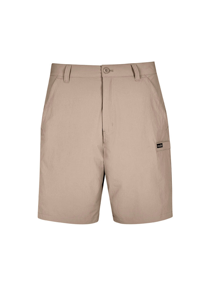 Mens Lightweight Outdoor Short - Khaki - Front