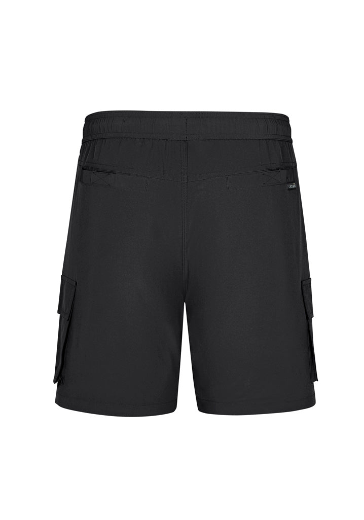 Mens Streetworx Board Short - Black - Back