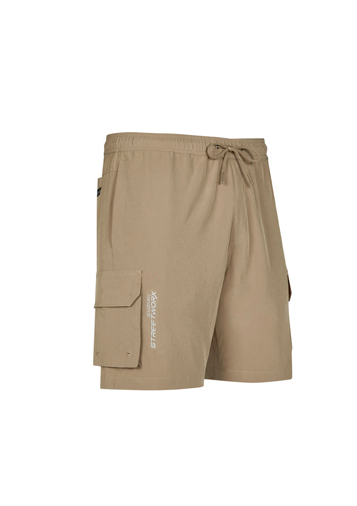 Mens Streetworx Board Short - Khaki - View