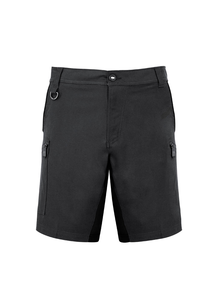 Mens Streetworx Stretch Short - Charcoal - Front