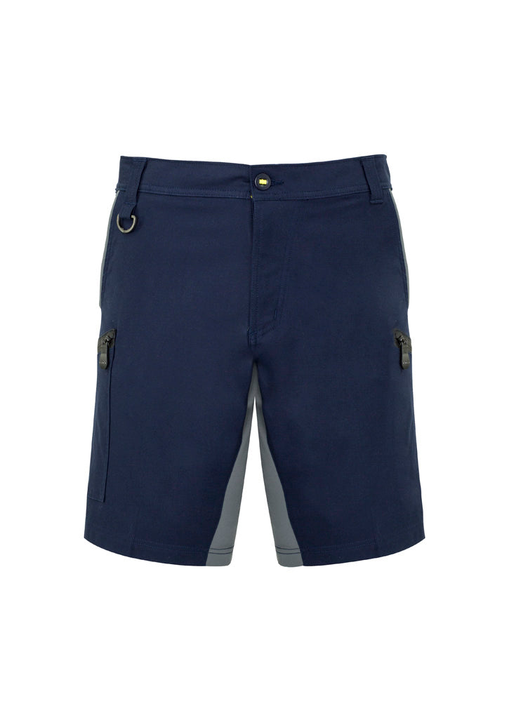 Mens Streetworx Stretch Short - Navy - Front