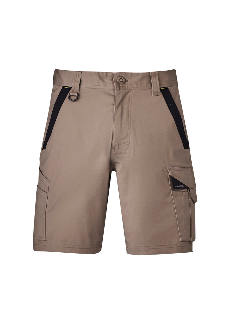 Mens Streetworx Tough Short - Khaki - Front