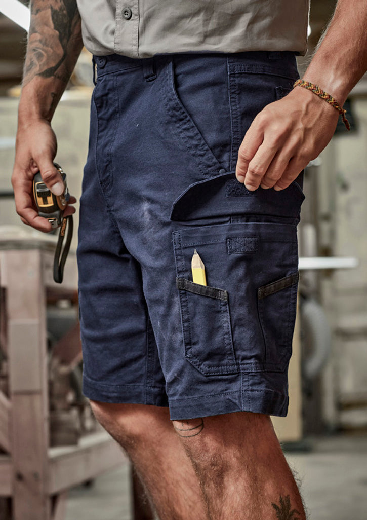 Mens Streetworx Heritage Short - Navy - Model