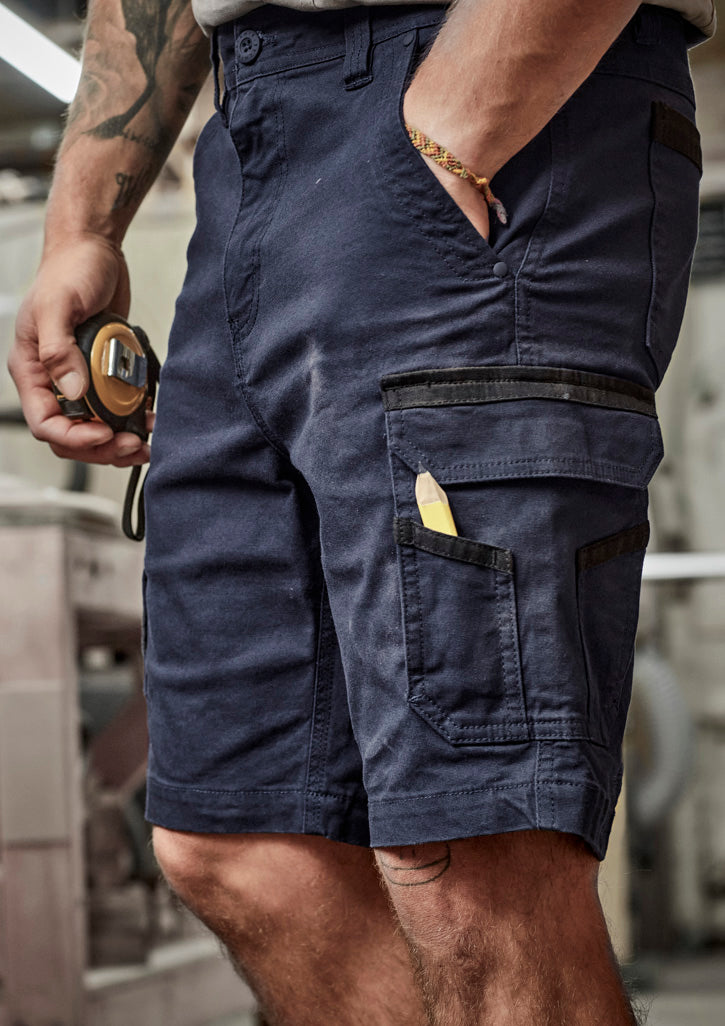 Mens Streetworx Heritage Short - Navy - Model