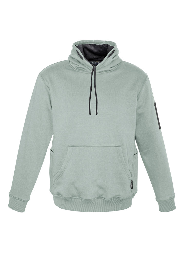 Unisex Multi-Pocket Hoodie - Slate/Charcoal - Front