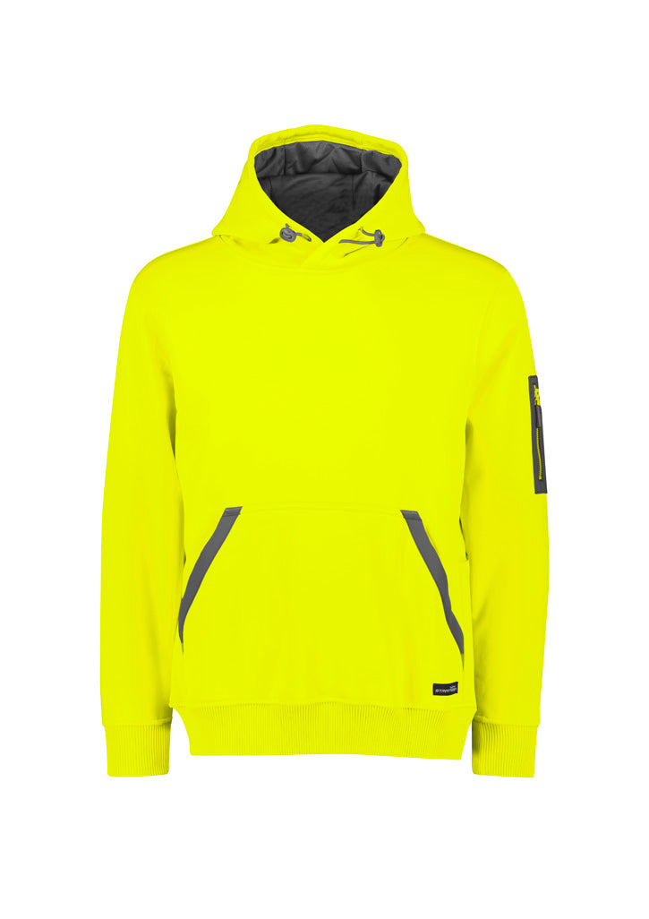 Unisex Water Resistant Hoodie - Yellow - Front