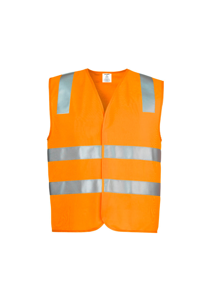 Unisex Hi Vis Basic Vest - Orange - Front
