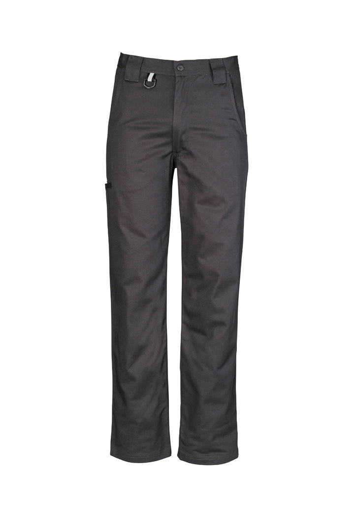 Mens Plain Utility Pant - Charcoal - Front