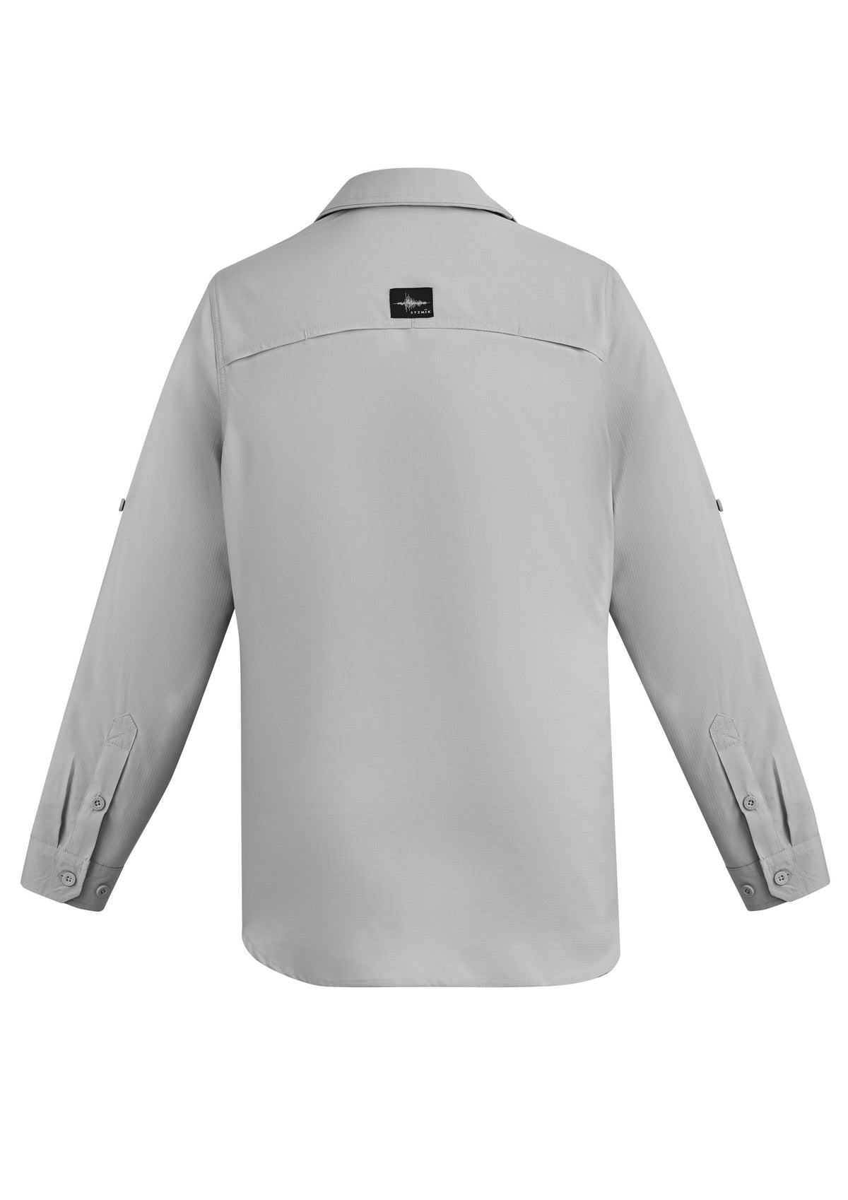 Mens Outdoor Long Sleeve Shirt - Stone - Back