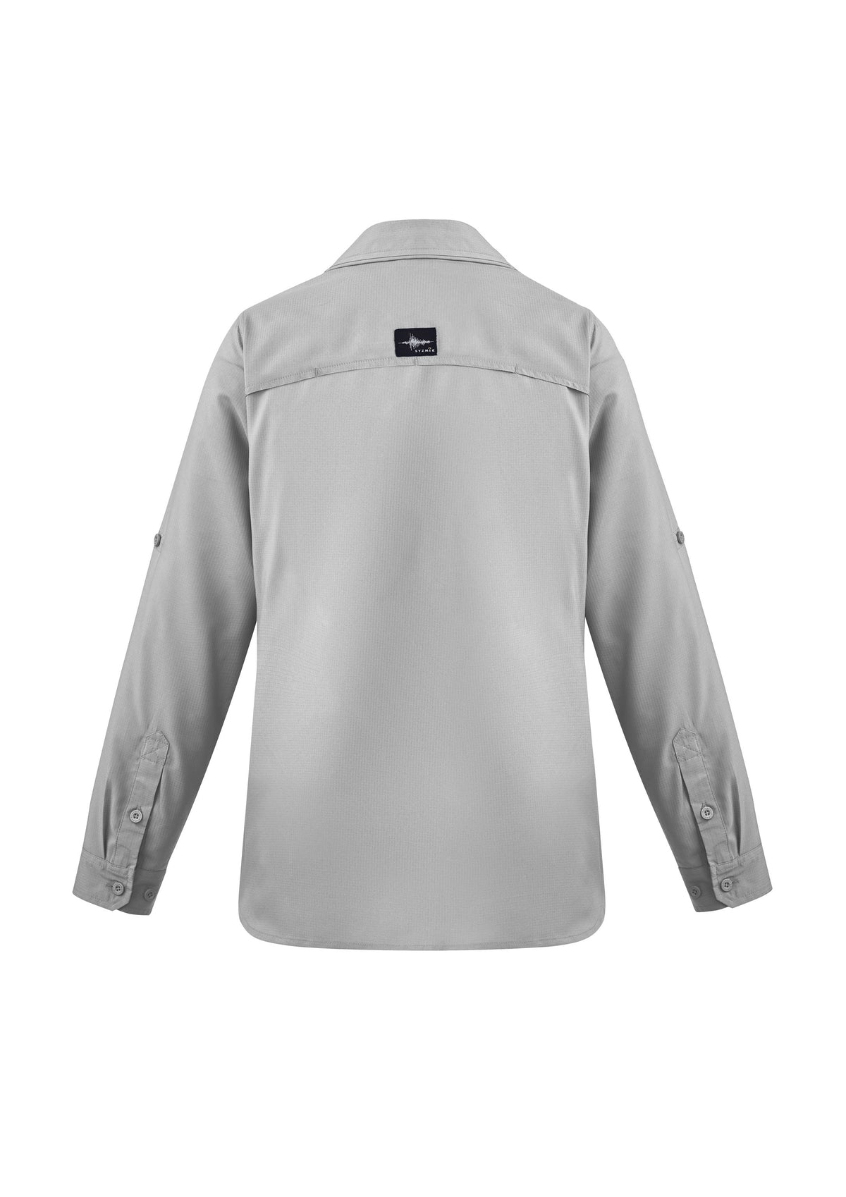 Womens Outdoor Long Sleeve Shirt - Stone - Back