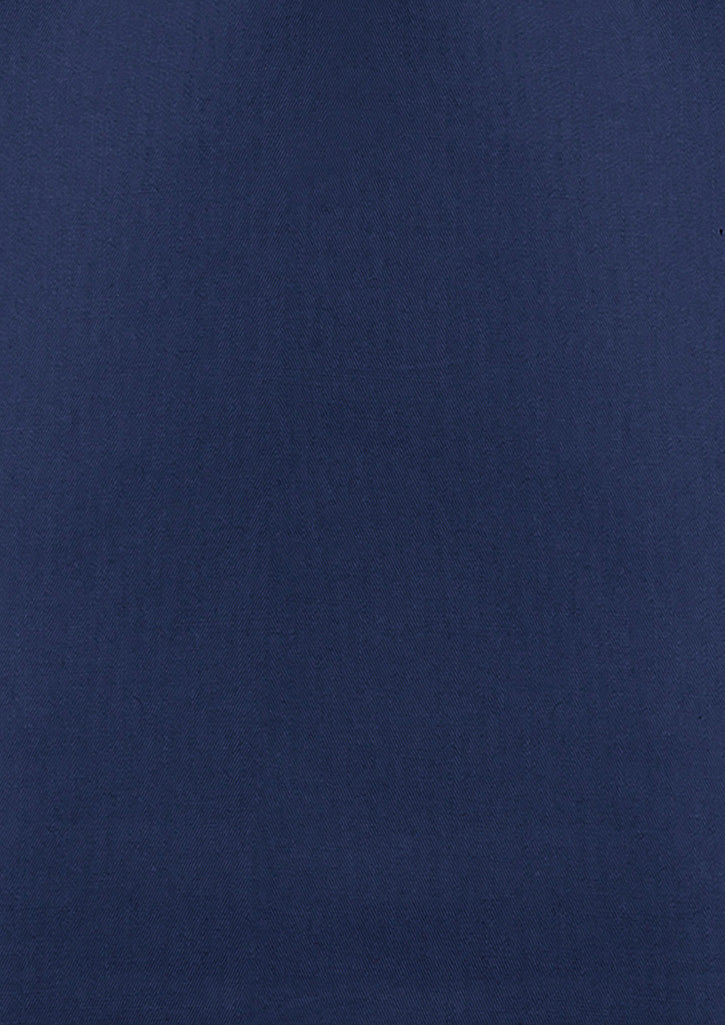 Womens Lightweight Tradie Short Sleeve Shirt - Blue - View