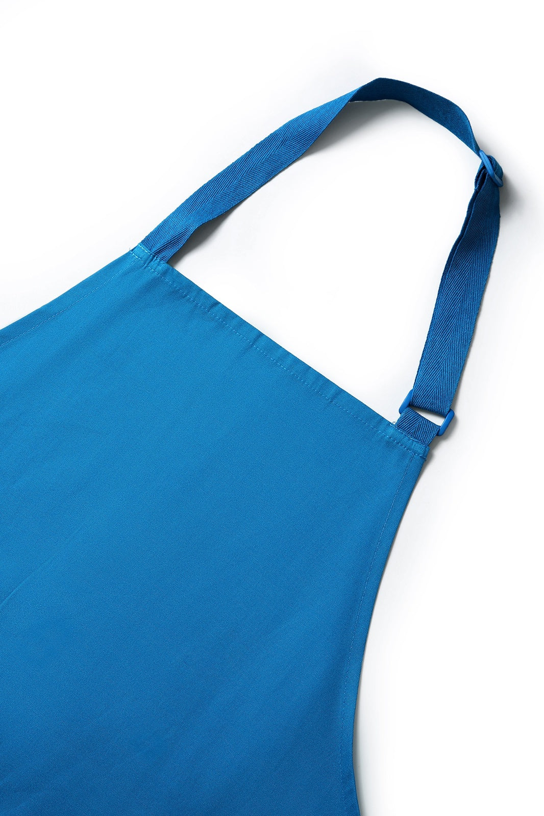 Full-bib Apron - 100% cotton canvas apron - Azure - View