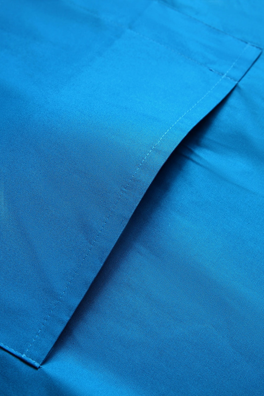 Full-bib Apron - 100% cotton canvas apron - Azure - View
