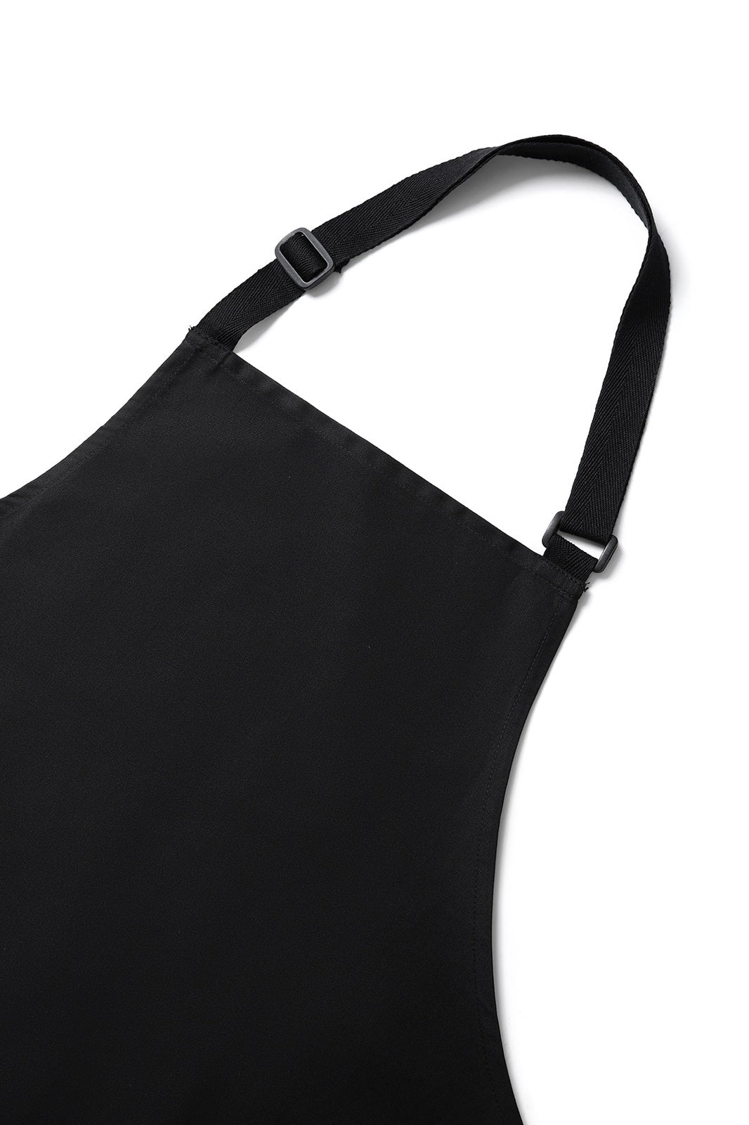 Full-bib Apron - 100% cotton canvas apron - Black - View