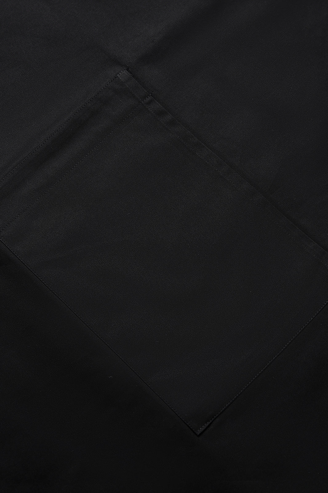 Full-bib Apron - 100% cotton canvas apron - Black - View