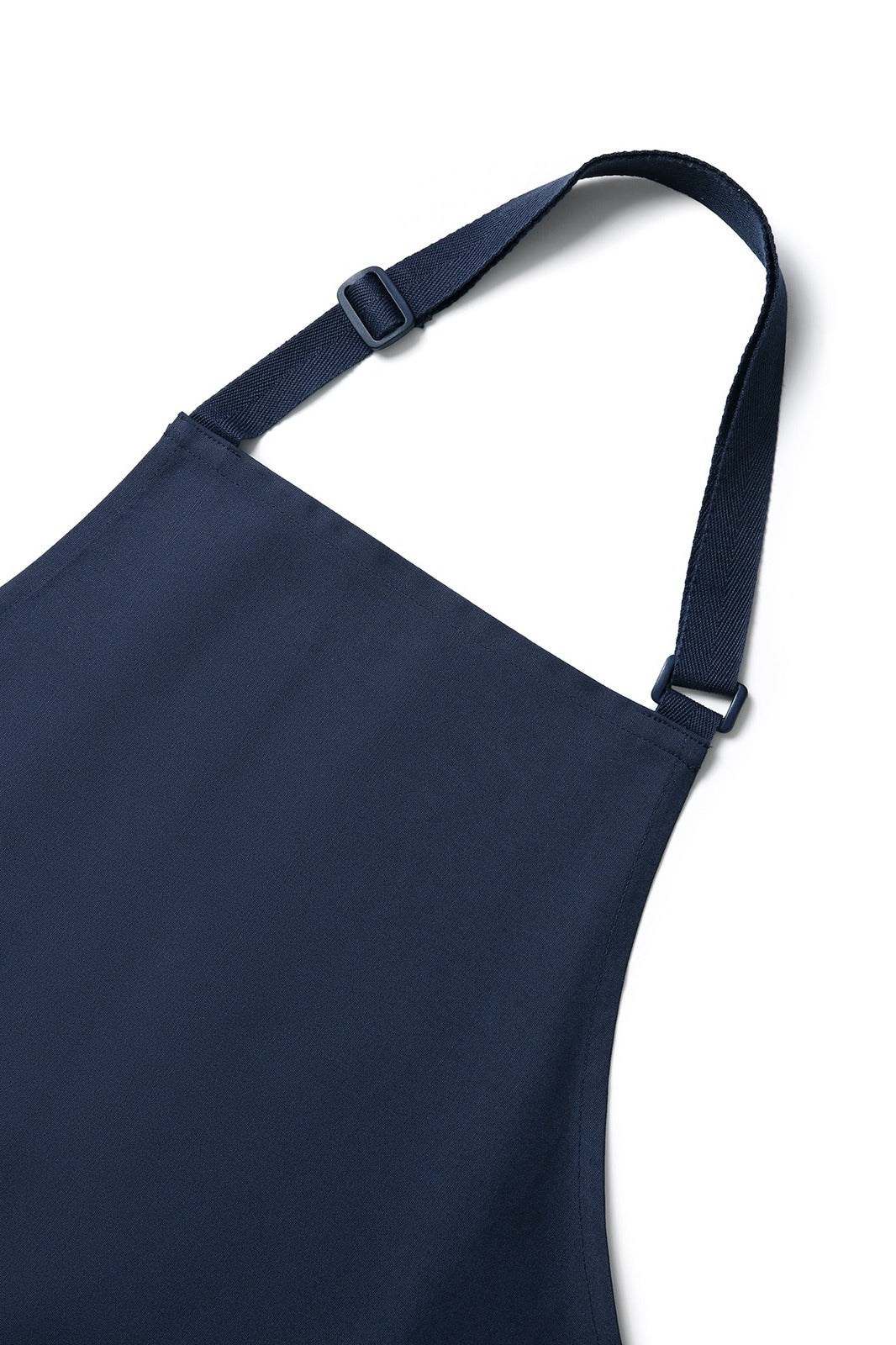 Full-bib Apron - 100% cotton canvas apron - Navy Blue - View