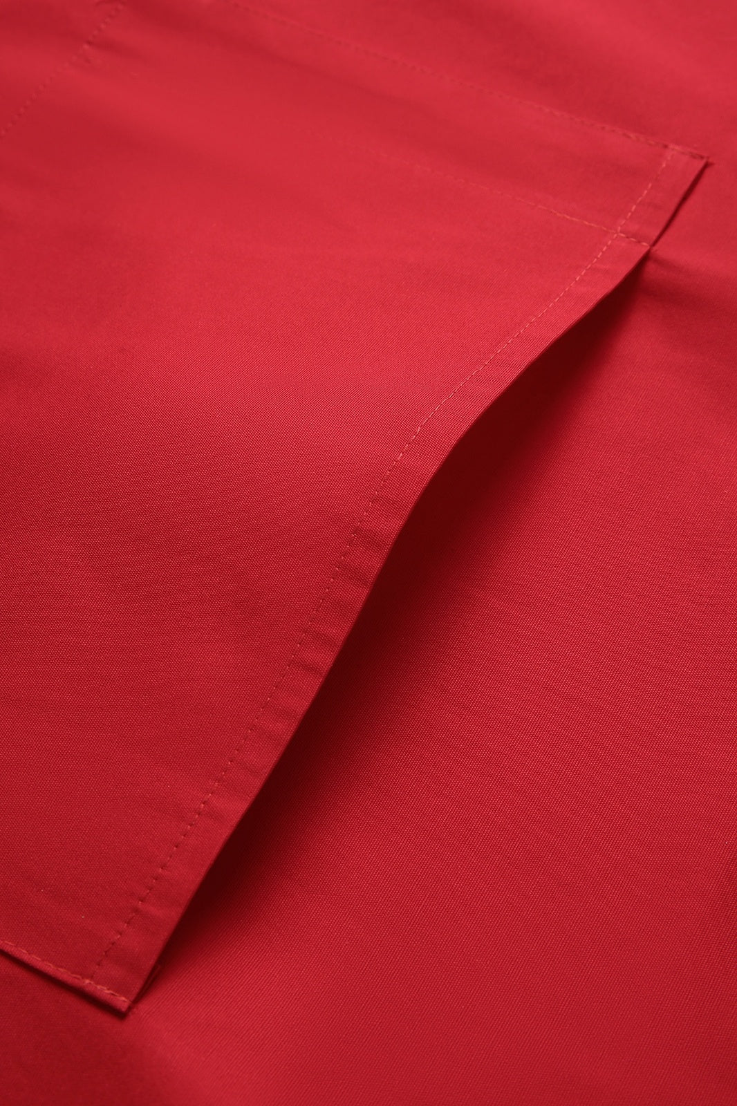 Full-bib Apron - 100% cotton canvas apron - Red - View
