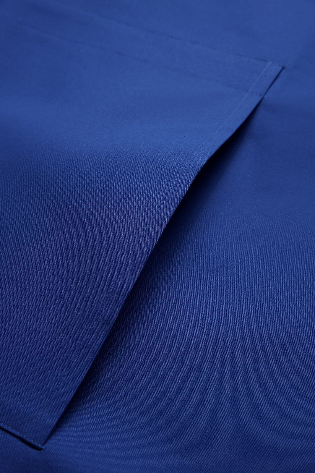 Full-bib Apron - 100% cotton canvas apron - Royal Blue - View
