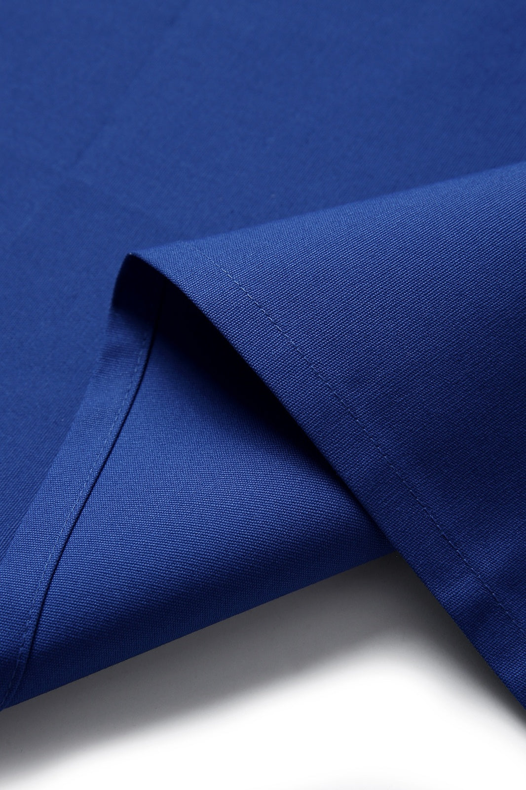Full-bib Apron - 100% cotton canvas apron - Royal Blue - View