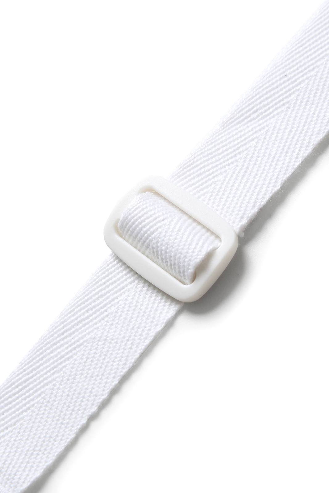 Full-bib Apron - 100% cotton canvas apron - White - View