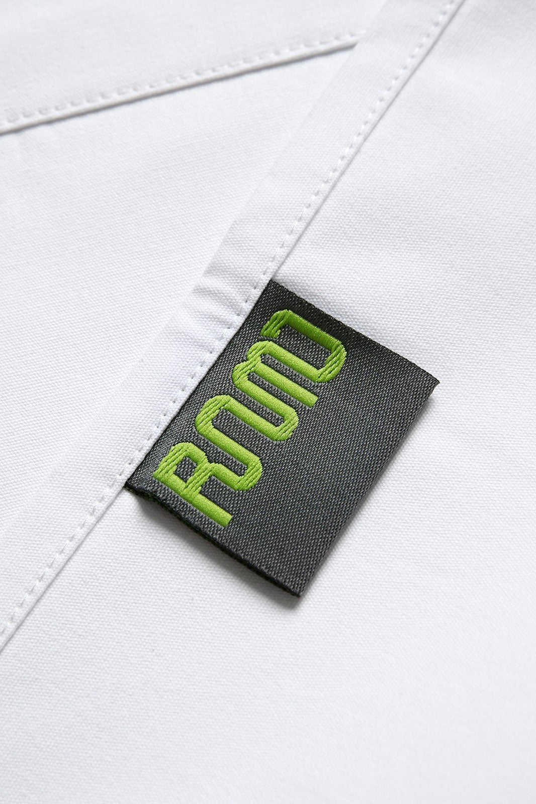 Full-bib Apron - 100% cotton canvas apron - White - View