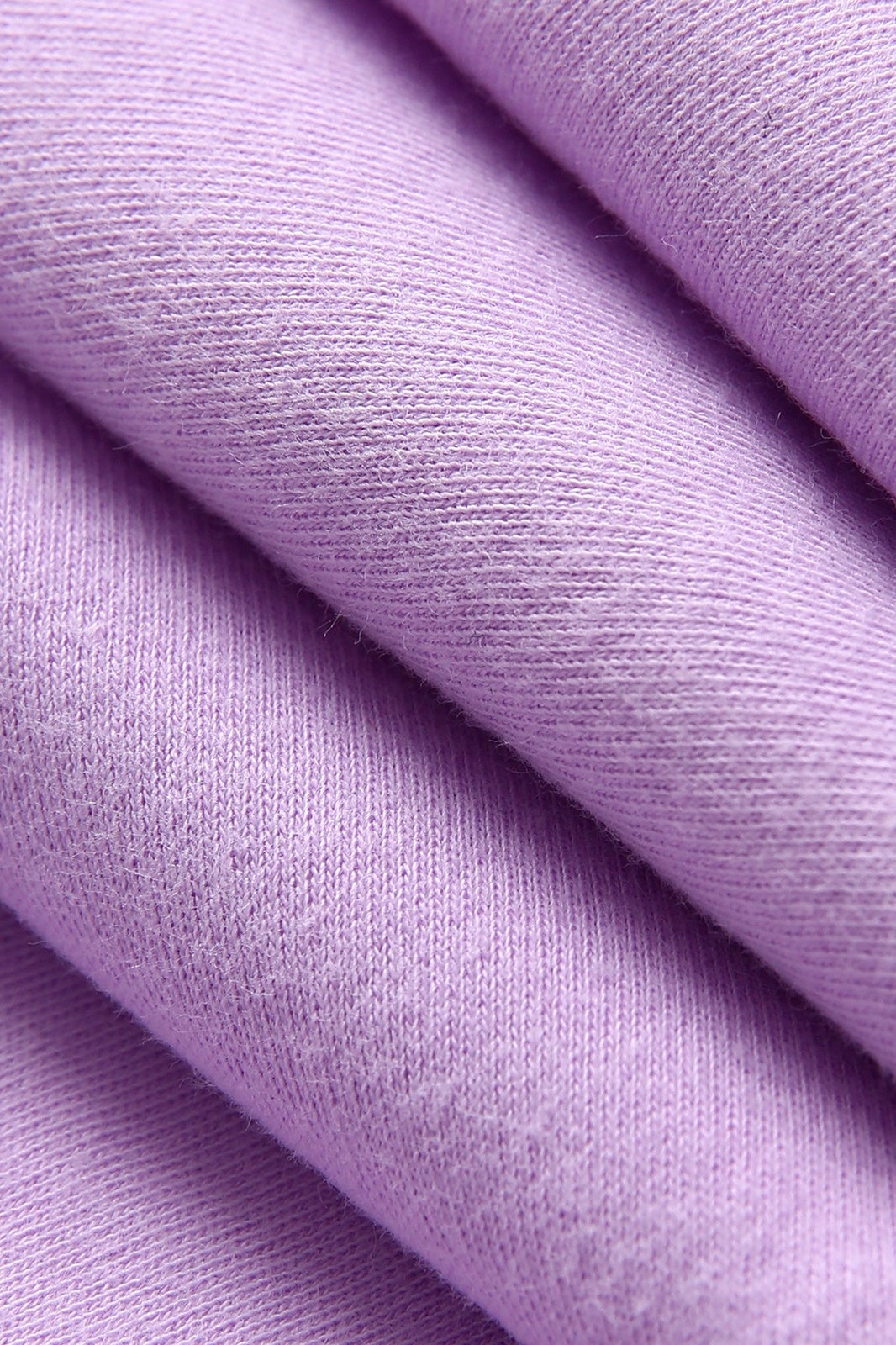 100% organic cotton interlock baby star bib 200gsm - Lavender - View
