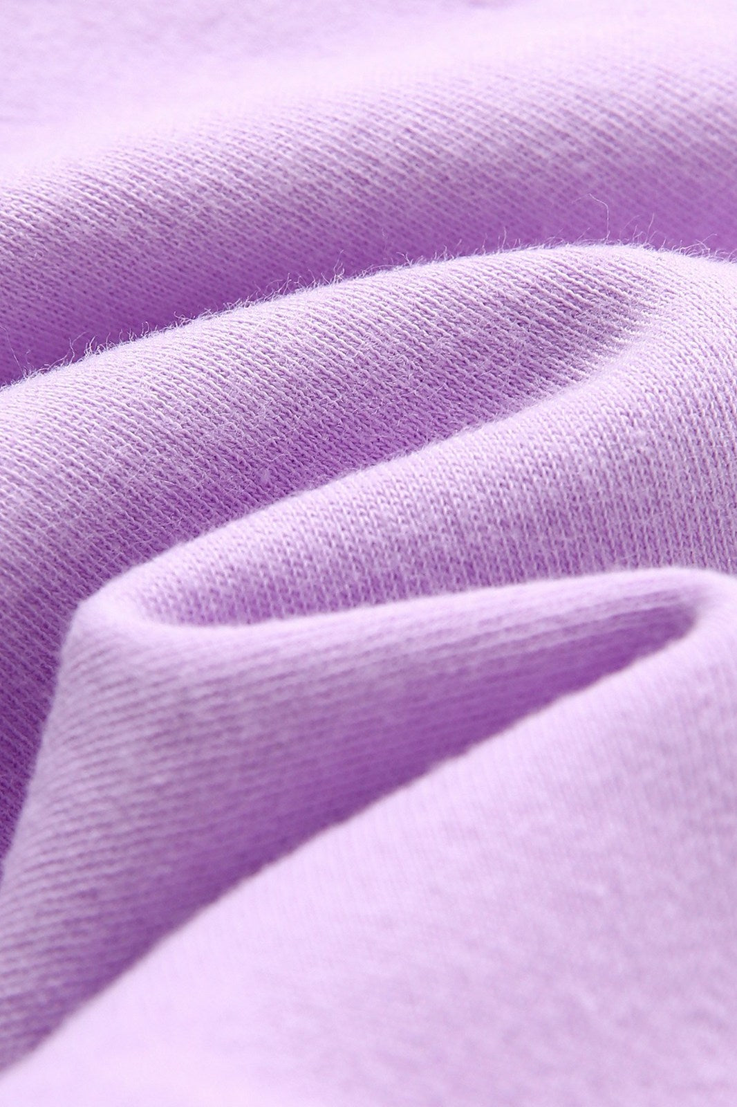 100% organic cotton interlock baby star bib 200gsm - Lavender - View