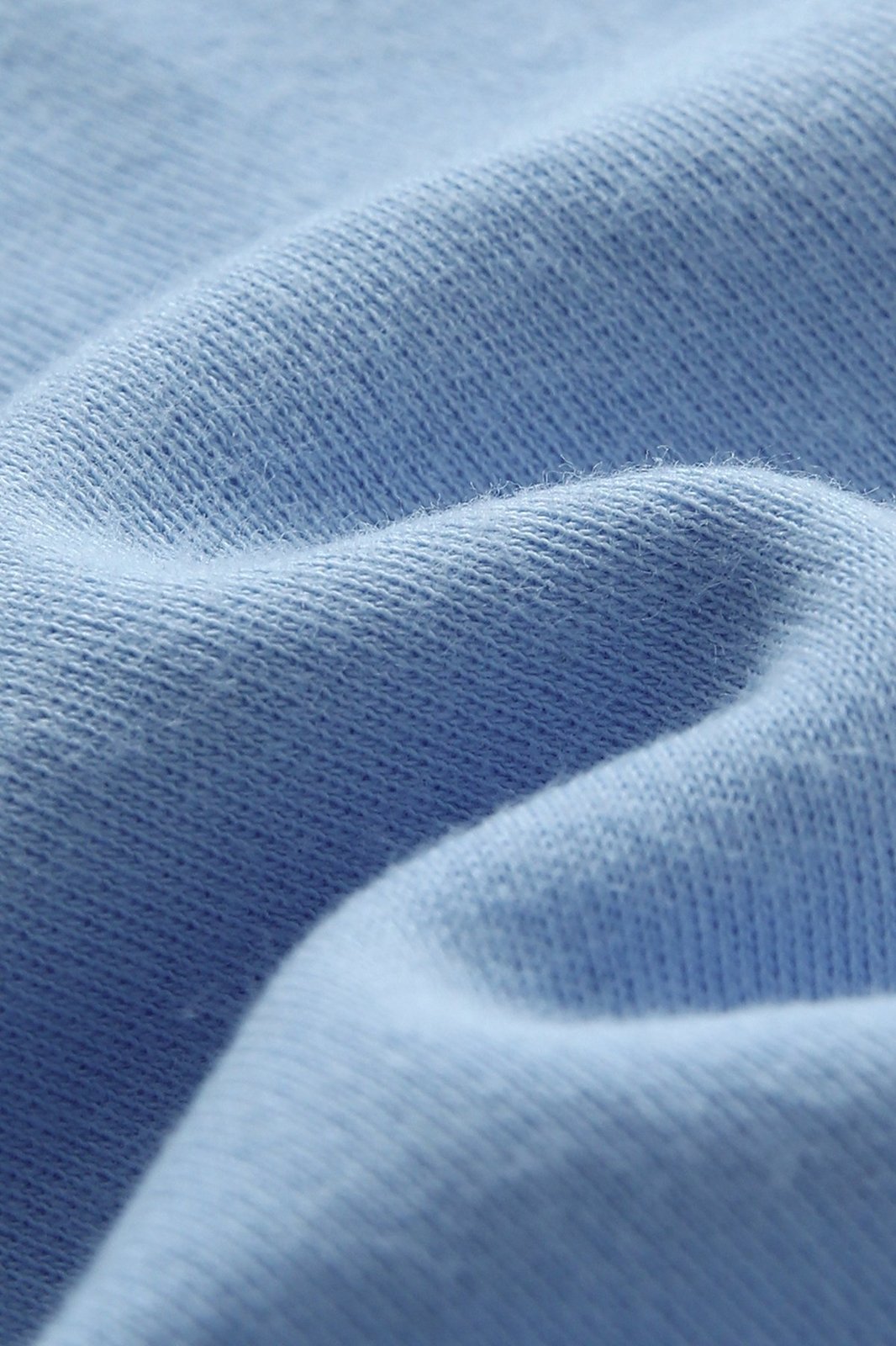 100% organic cotton interlock baby star bib 200gsm - Sky Blue - View