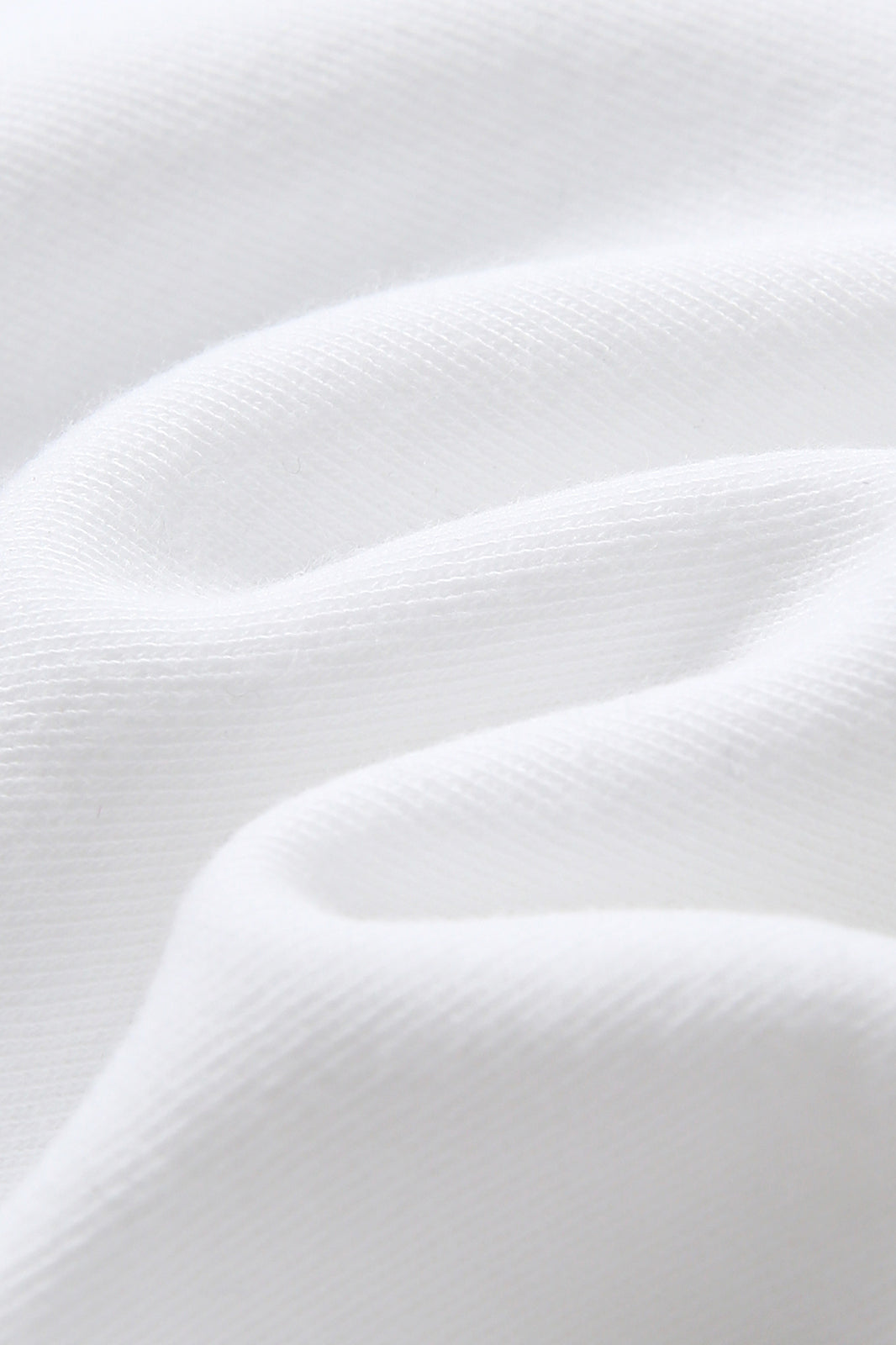 100% organic cotton interlock baby star bib 200gsm - White - View