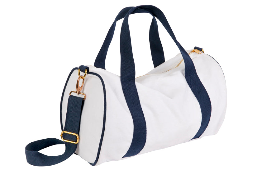 Mini Contrast Bag - Navy Blue - Front