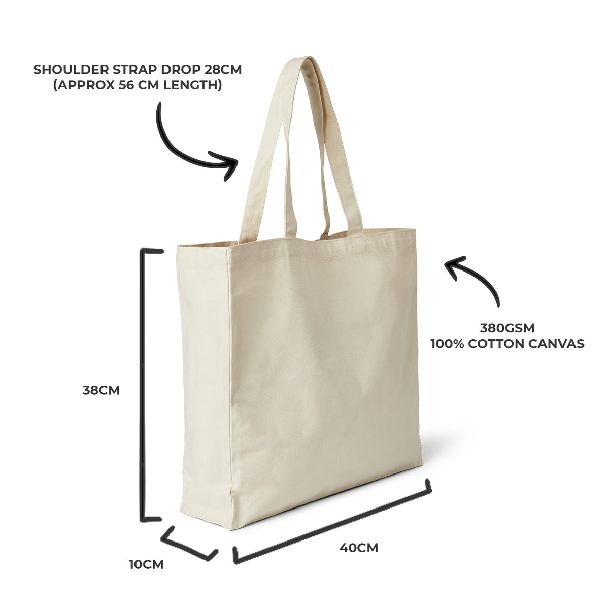 Heavy Tote Bag - view