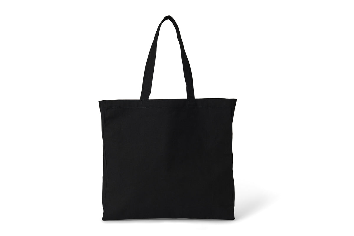Heavy Tote Bag - Black - Back