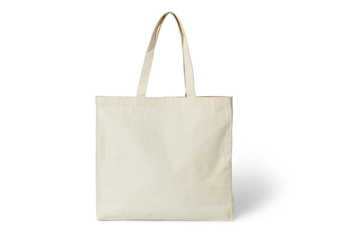 Heavy Tote Bag - Natural - Back