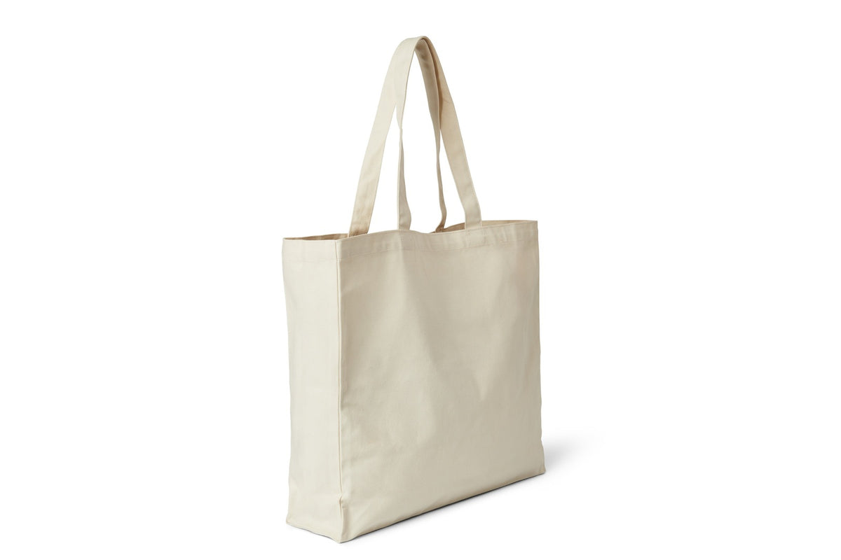 Heavy Tote Bag - Natural - Side