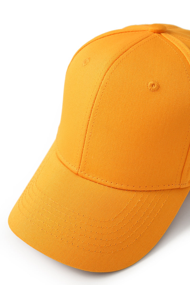 230gsm, 6 panel cap - Gold - View