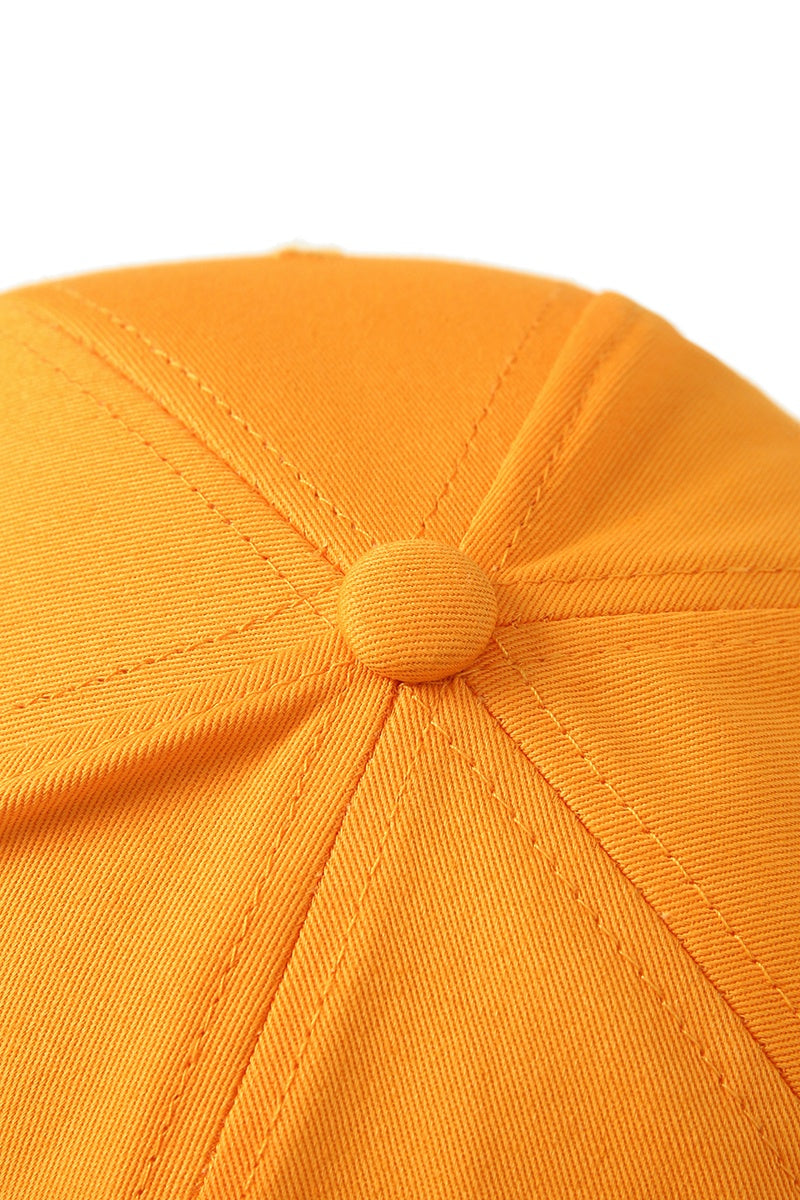 230gsm, 6 panel cap - Gold - View